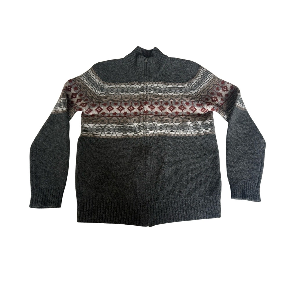 VIntage 100% Wool cardigan Sweater Country Road Australia- Mens M